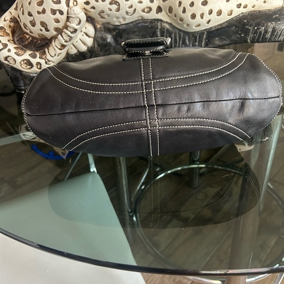 Black Coach SoHo Bag - Picture 3 of 6